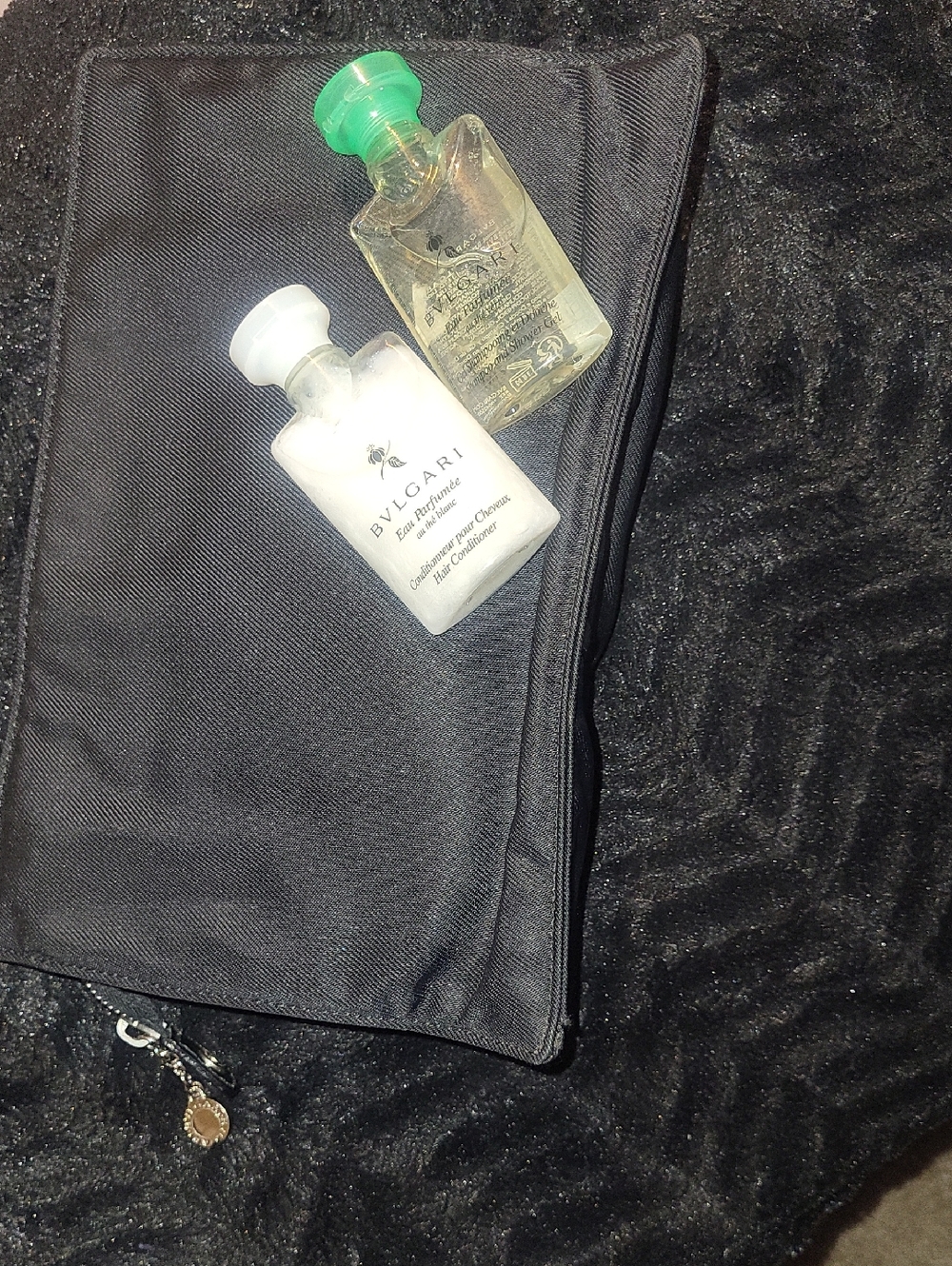 BVLGARI Travel Size  Duo & Travel Pouch